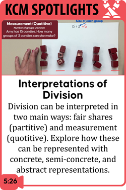 Interpretations of Division